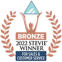Customer Service Department of the Year - 2022 Stevie Awards Bronze