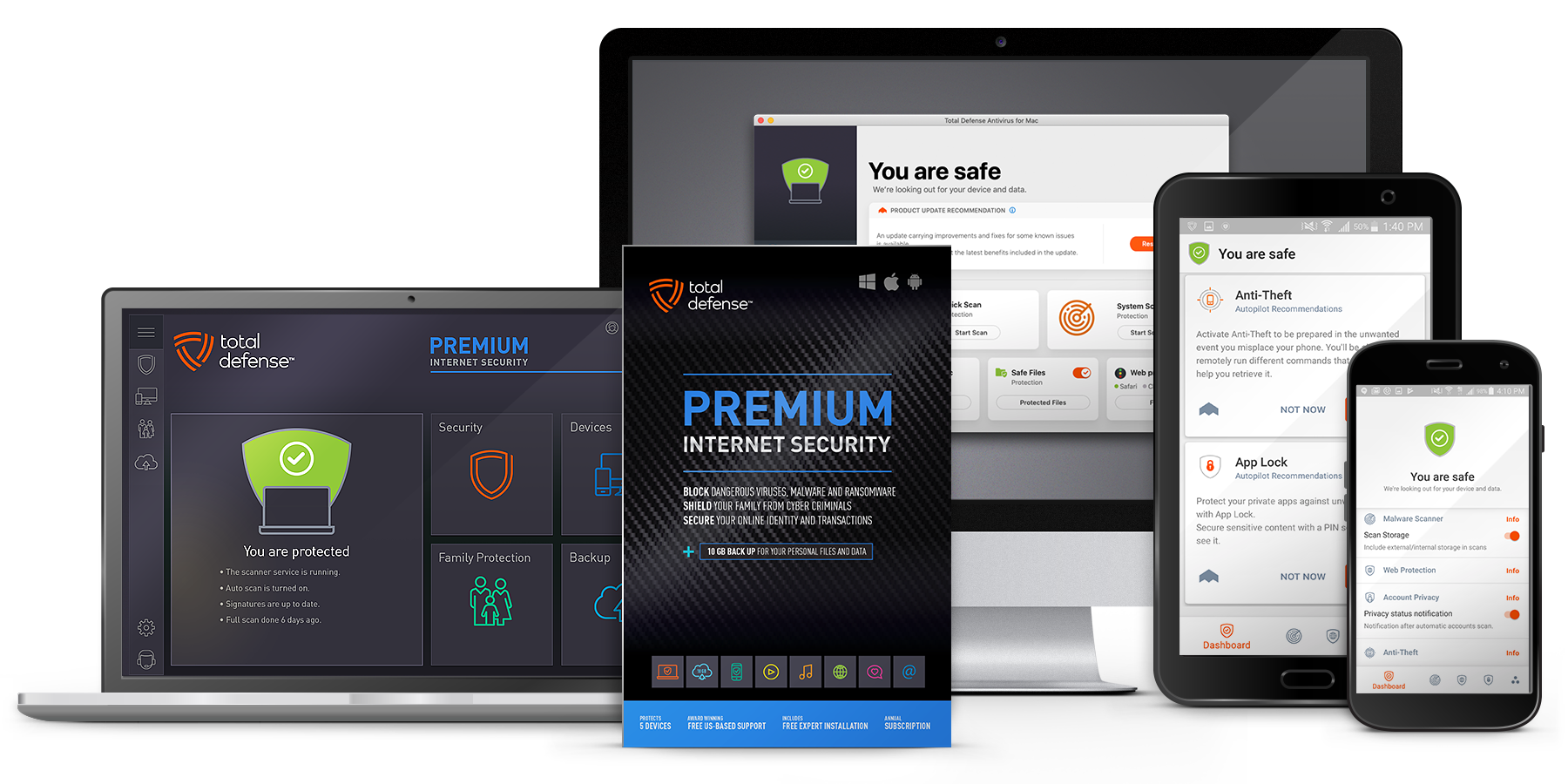 Premium Internet Security - Bestselling Anti-virus Security