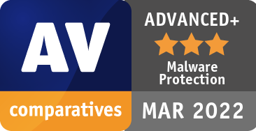 AV Comparatives Advanced Plus Performance