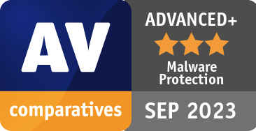 AV Comparatives Advanced Plus Real-World Protection